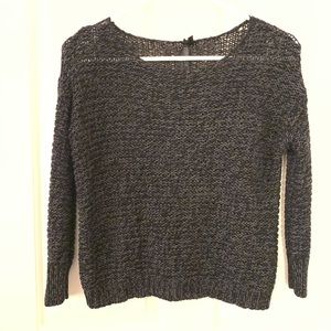Razzle Dazzle Knit 3/4 Sleeve Sweater, Size XS